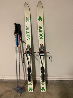 Kids skis and Poles
