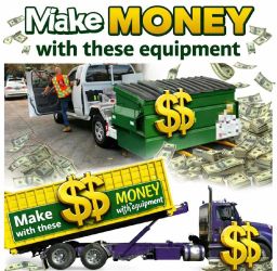 Small Dumpster Truck