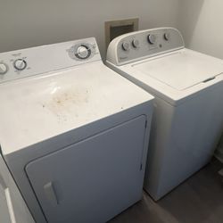 Whirlpool Washer And GE Dryer