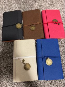Vintage Aesthetic Journals / Travel Notebooks – Brand New Multiple Colors