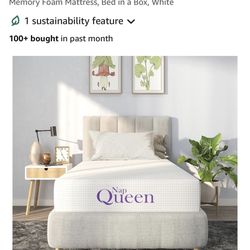 Brand New In Box. Twin Memory Foam House Bunk Bed