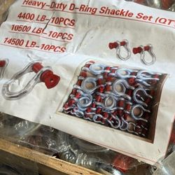 D RING SHACKLES.    (HD)