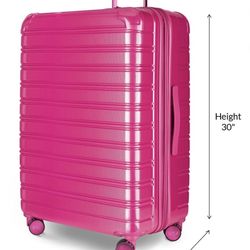 iFLY Fibertech 3.0 28" Large Checked Suitcase – Hardside Expandable Spinner Luggage for Travel,