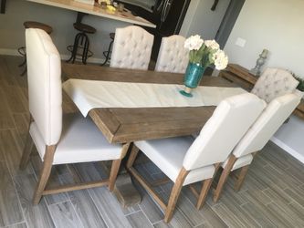 Living spaces 2024 caden dining table