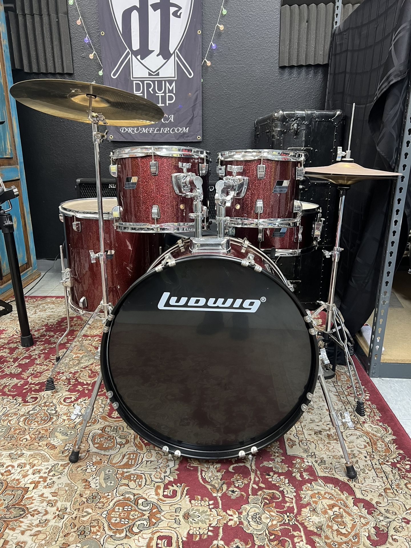 Ludwig Backbeat Complete Drum Set
