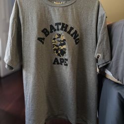 Bape 1st Camo College Tee