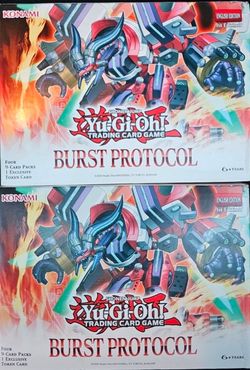 Yu-Gi-Oh! Burst Protocol 1st Edition Structure Box x2