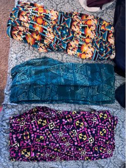 LuLaRoe Tall & Curvy Leggings 3 Pack