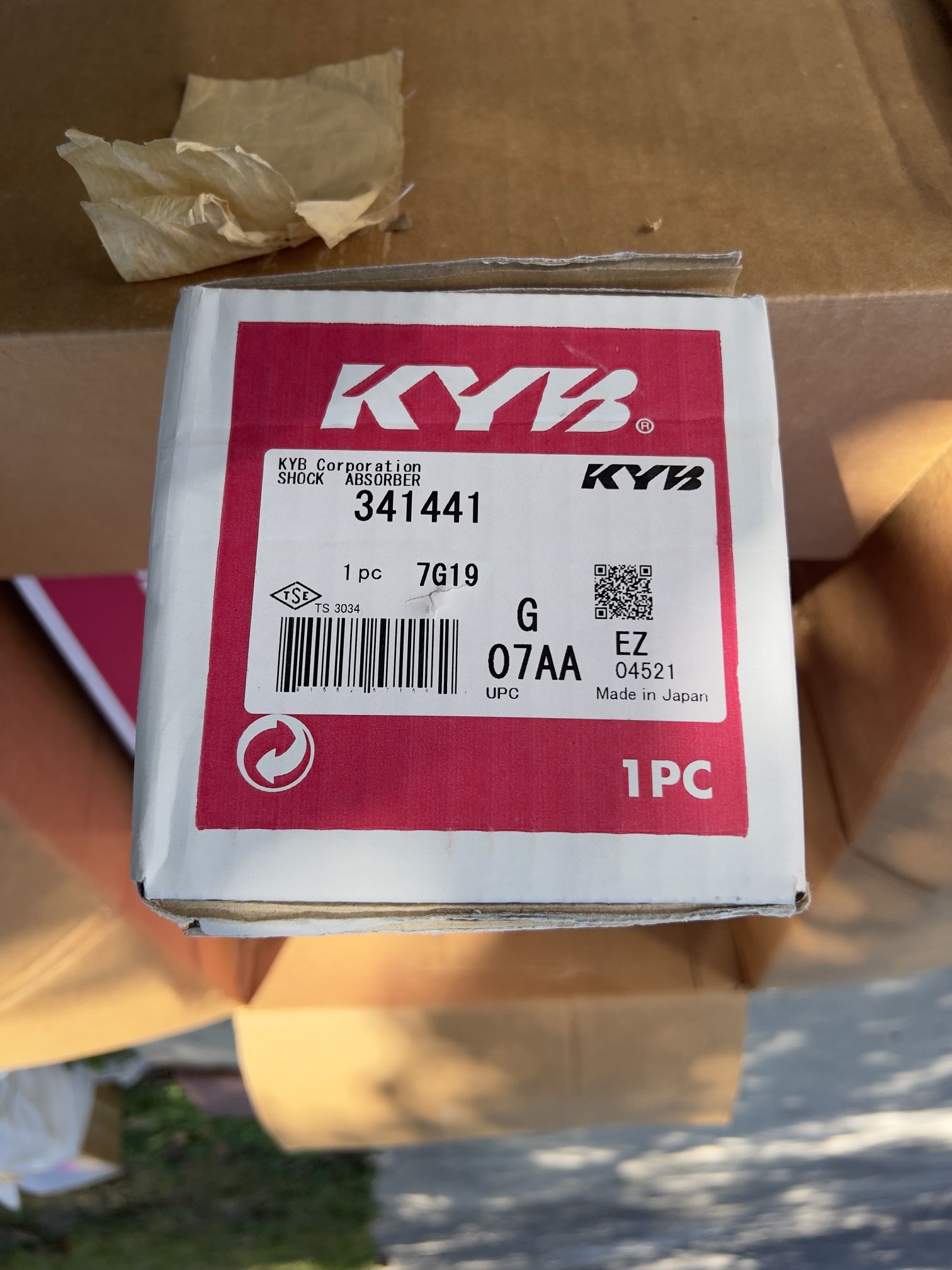 KYB FRONT Shocks (M35)