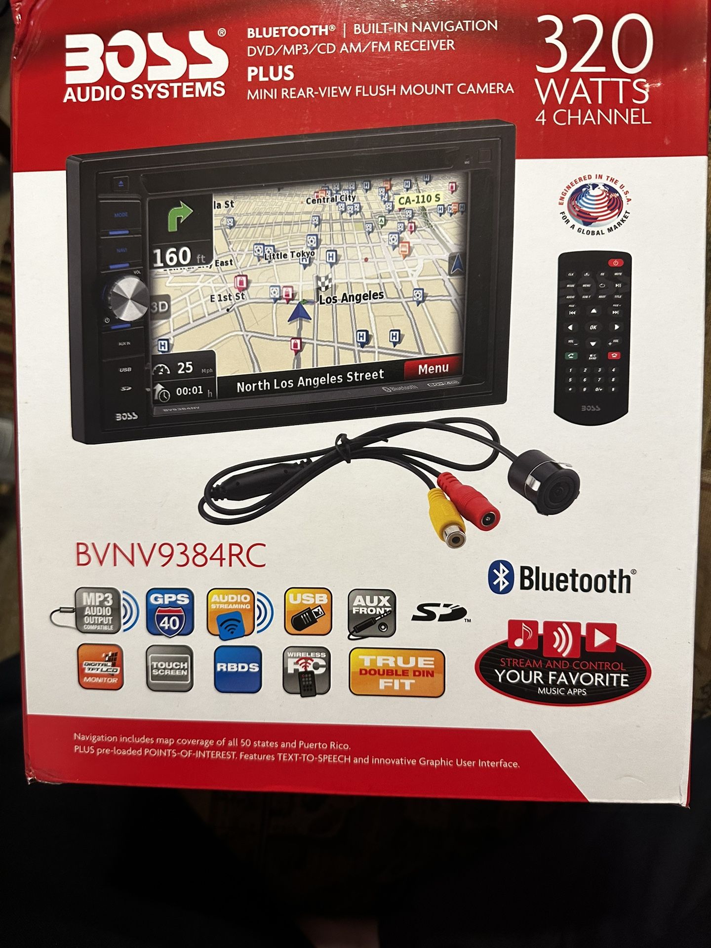Boss Audio Systems Bluetooth Built In Navigation