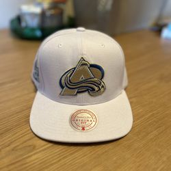 Colorado Avalanche White Snapback