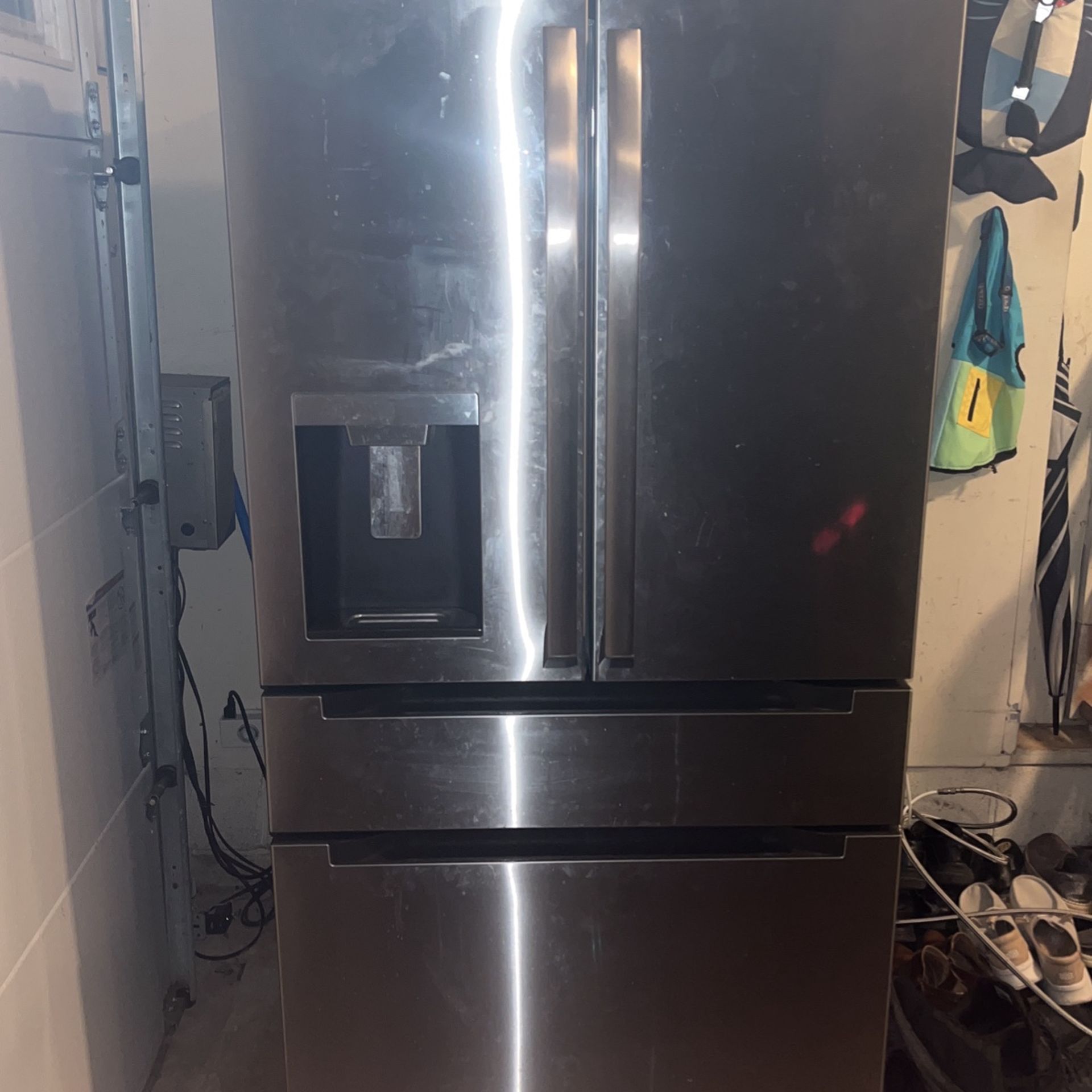 Midea Stainless Steel Refrigerator