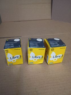 Abbott FreeStyle Libre 3 Plus Sensor – Lot of 3