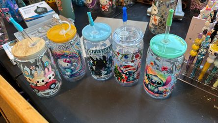 Mugs some glass some plastic