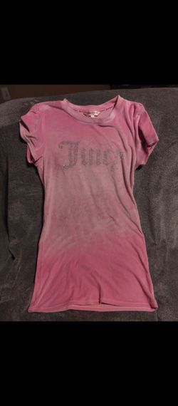 Juicy Couture velour rhinestone logo short-sleeve sleep dress