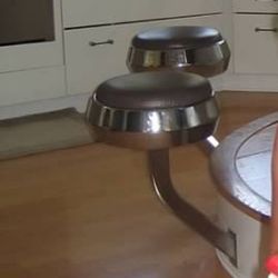 3 Built-In bar stools