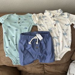 Summer Baby Boy Clothes 