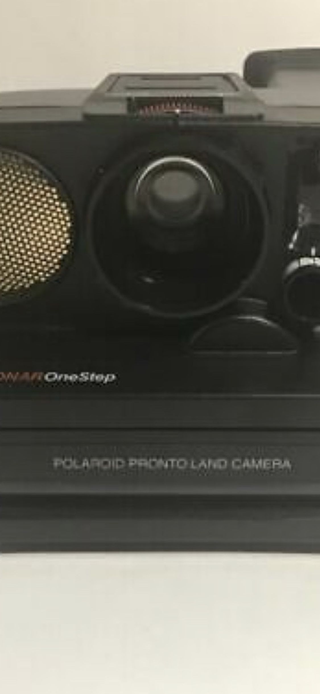 Vintage Camera Sonar Onestep Polaroid SX 70 Sonar OneStep Instant Film Camera With Flashbar