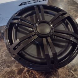 New Pyle 12" Slim Shallow Mount Marine Grade Subwoofer $40 Each 