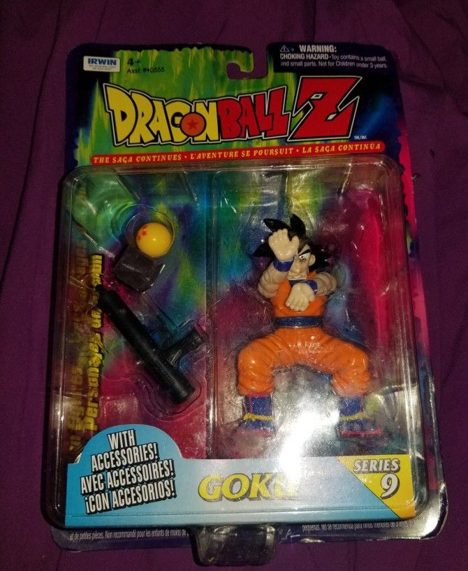 Vintage Dragon Ball Z The Saga Continues: Series 9 "Goku" Action Figure