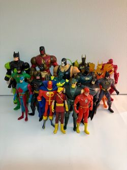 DC Comics Action Figure Lot – 15+ Figures