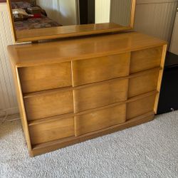 3 Large Drawer Dresser With Mirror
