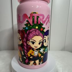 Kpop hunters custom Christmas Cup 