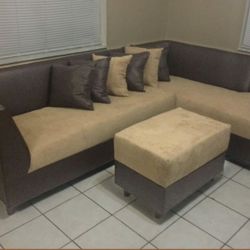 Leather Sectional Sofa Never Used 