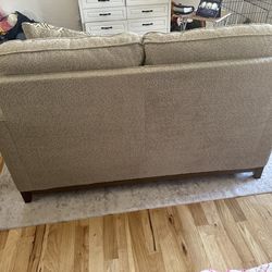 Brown couch, lightly used , sturdy