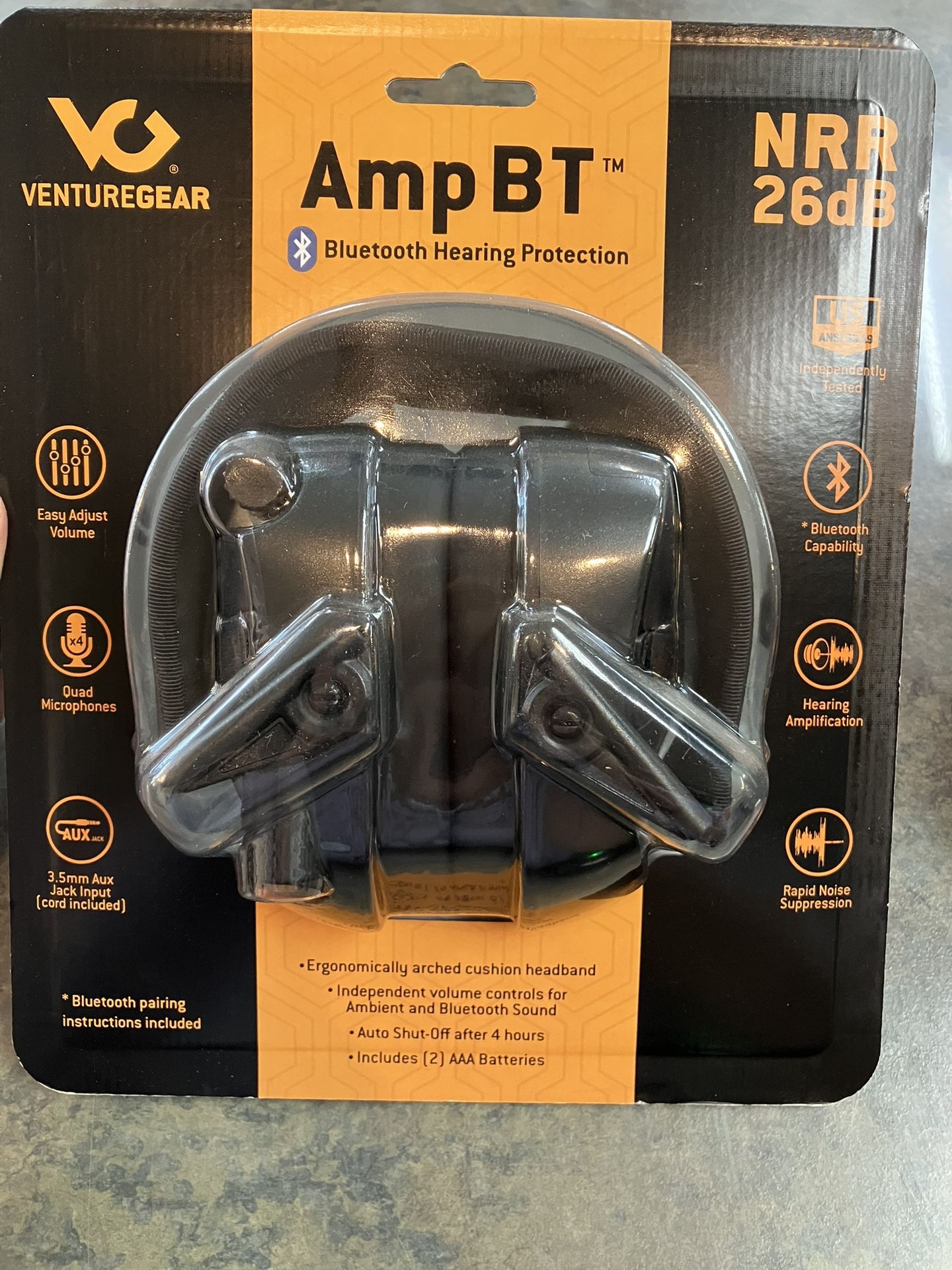 Electronic Hearing Protector W/ Bluetooth