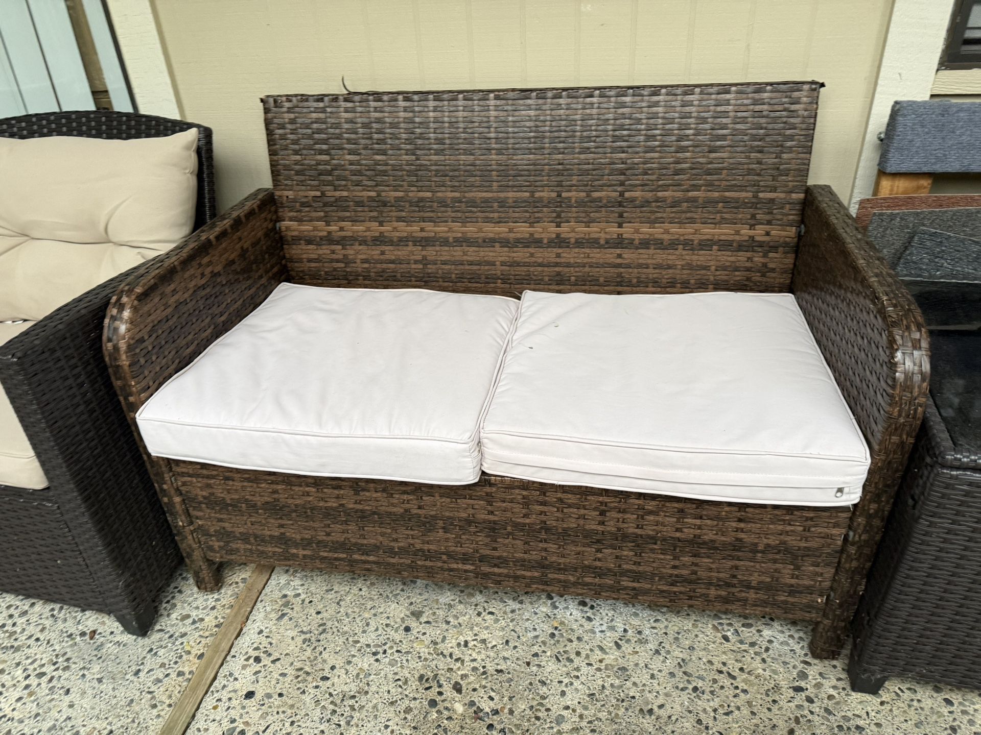 Patio Chair Loveseat