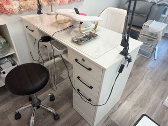 2 Professional Manicure Nail Tables – $320 for Both