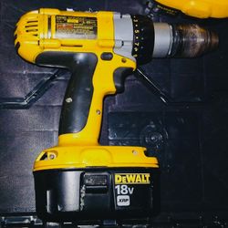 DeWalt 18V 1/2" Heavy-Duty XRP Cordless Drill w/ Battery