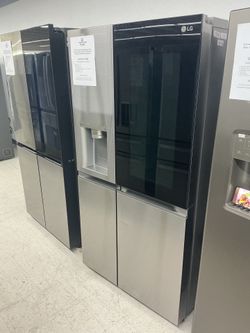 Printproof, Instaview, Craft ice Side By Side Refrigerator
