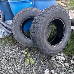 Set Of BF Goodrich All-terrain Tires