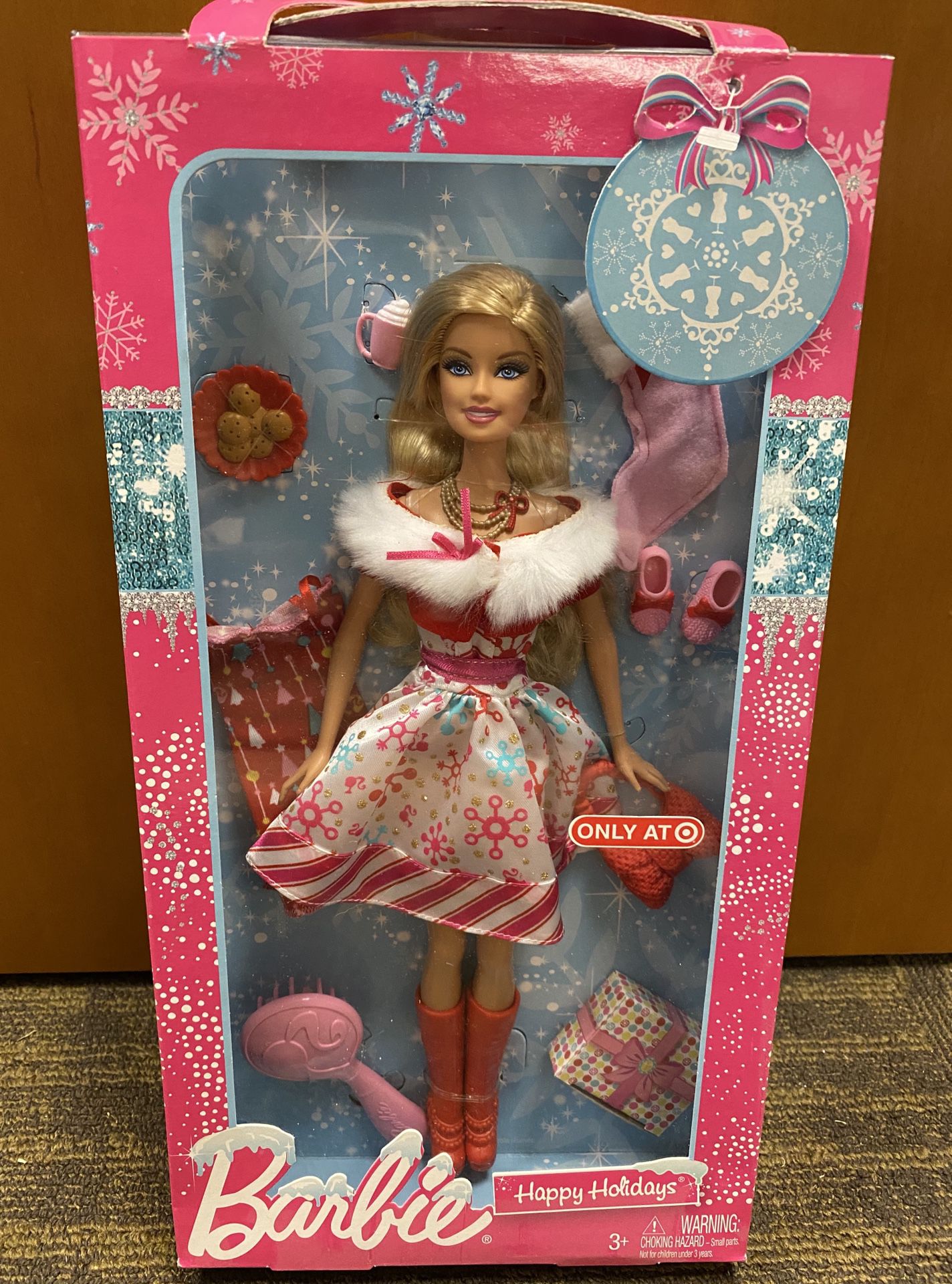 Target Happy Holidays Barbie