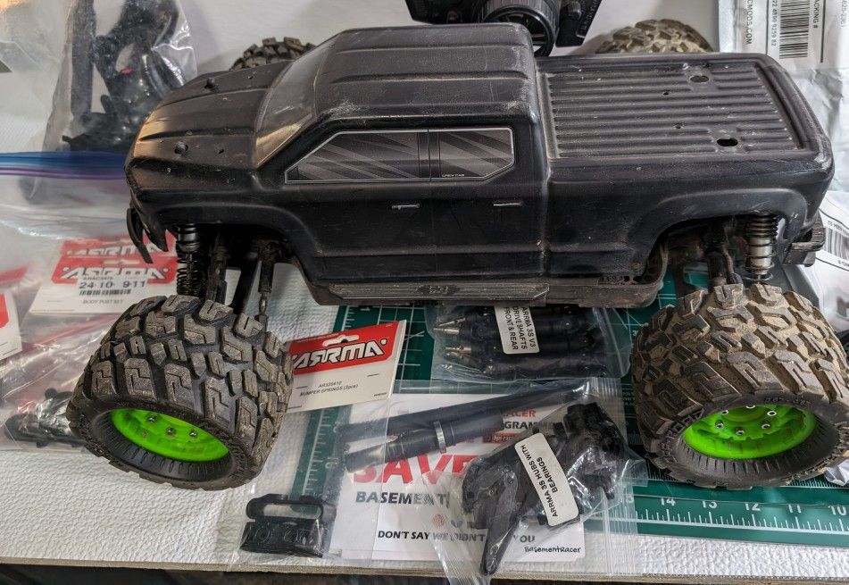 Arrma 3s Big Rock Plus Extras 