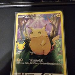 Pikachu Celebration Pokemon 