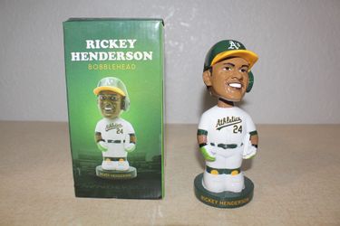 Rickey Henderson Bobblehead (2024) -  Oakland Athletics - New With Box