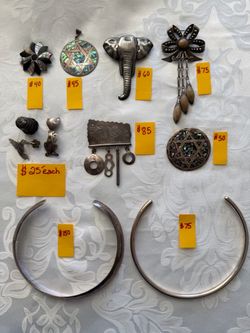Sterling TAXCO/Mexico Jewelry