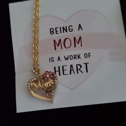 Mother's Day Necklace And Ring 