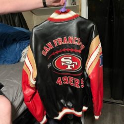 Leather 49ers Jacket 