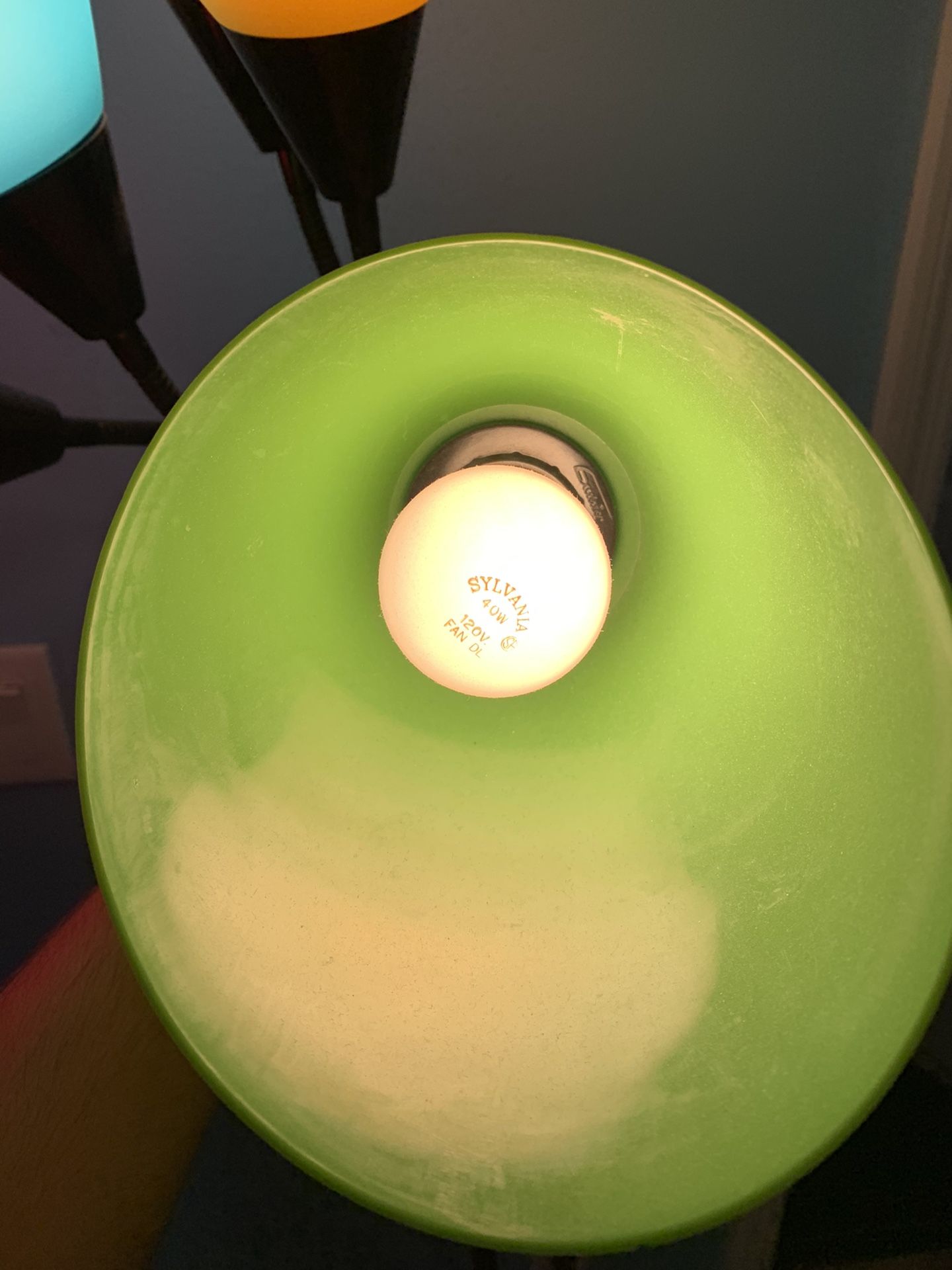 Colored lamp