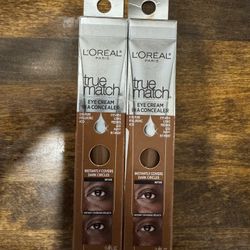 L’Oréal Paris True Match Eye Cream in a Concealer, Deep N9-10