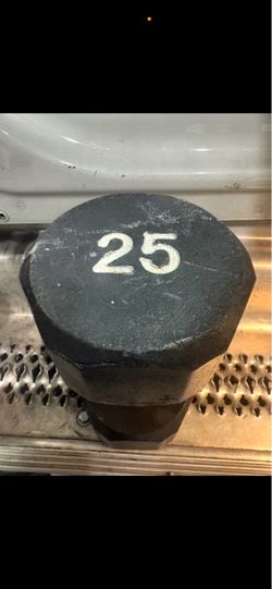 25lb dumbbell