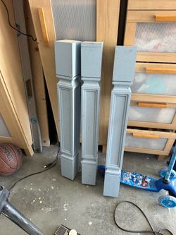 Kitchen island post