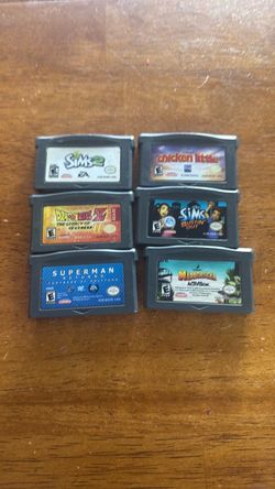 Game boy advanced games