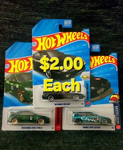 HOT WHEELS HONDA'S