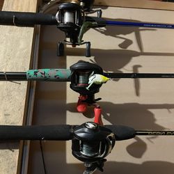 Bait casters And Spinning Reel Combos
