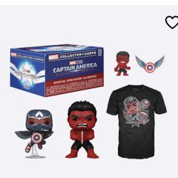 Marvel Collector Corps Captain America Brave New World